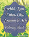 Orchid, Rose, Daisy, Lily, Jasmine and Iris: Coloring Book by Orquidia Rivera Ramos