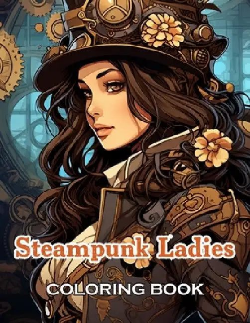 Steampunk Ladies Coloring Book: 100+ Exciting and Beautiful Designs for All Ages by Lisa Joy