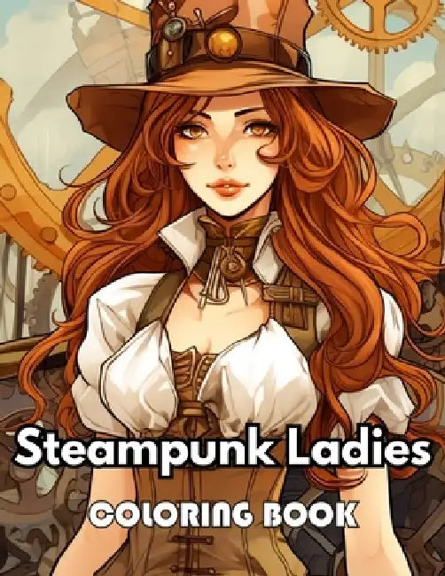 Steampunk Ladies Coloring Book: Beautiful Edition 100+ Unique and Beautiful High-quality Designs by Simon Nappaa