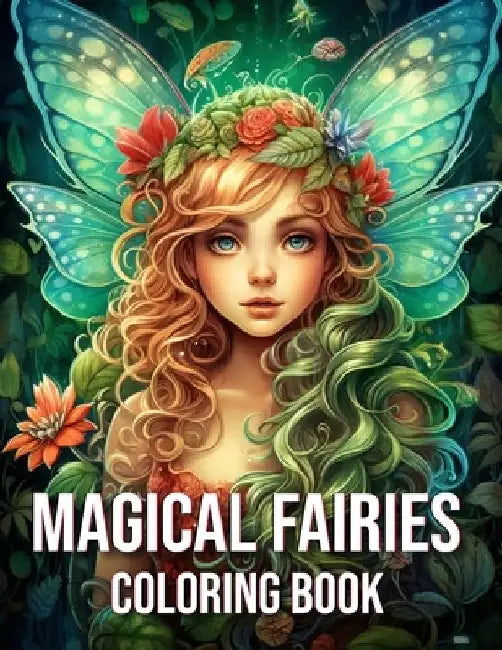 Magical fairies Coloring Book: Discover the Wonder of Fairy Magic and Mystical Creatures in this Beautifully Illustrated Coloring Book by David I Brown