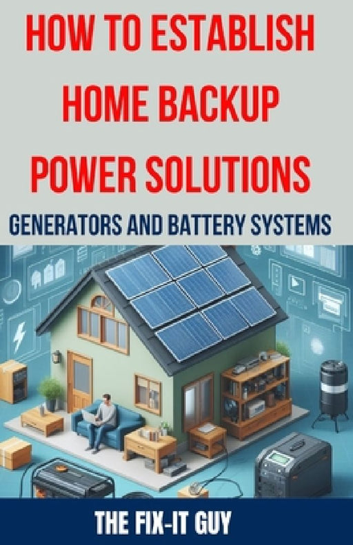 How to Establish Home Backup Power Solutions - Generators and Battery Systems: The Ultimate Guide to Choosing, Installing, and Maintaining Home Backup by The Fix-It Guy