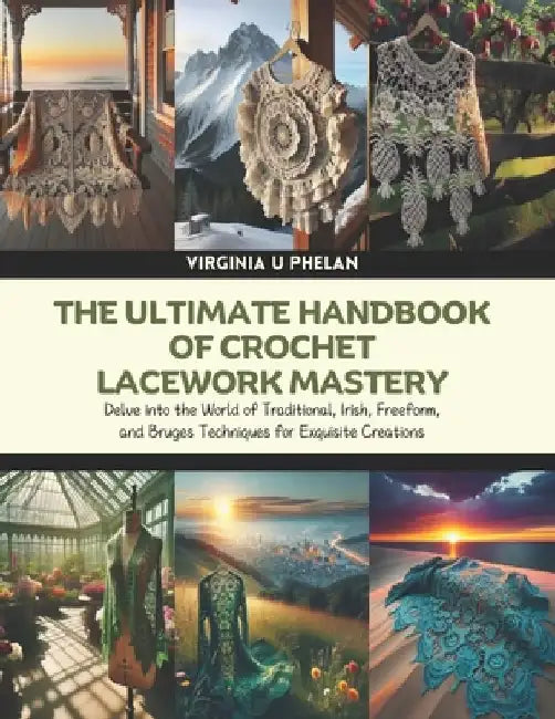 The Ultimate Handbook of Crochet Lacework Mastery: Delve into the World of Traditional, Irish, Freeform, and Bruges Techniques for Exquisite Creations by Virginia U. Phelan