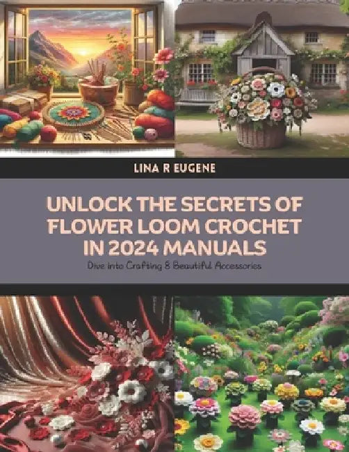 Unlock the Secrets of Flower Loom Crochet in 2024 Manuals: Dive into Crafting 8 Beautiful Accessories by Lina R. Eugene