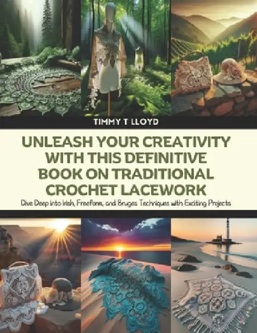 Unleash Your Creativity with this Definitive Book on Traditional Crochet Lacework: Dive Deep into Irish, Freeform, and Bruges Techniques with Exciting by Timmy T. Lloyd