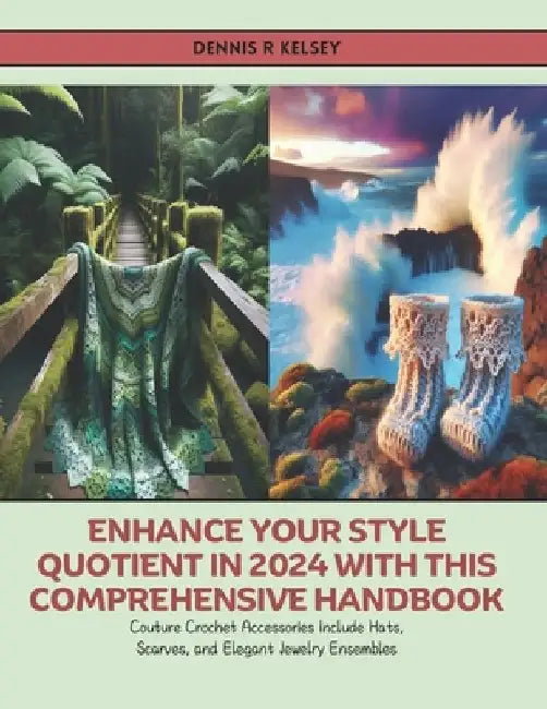 Enhance Your Style Quotient in 2024 with this Comprehensive Handbook: Couture Crochet Accessories Include Hats, Scarves, and Elegant Jewelry Ensembles by Dennis R. Kelsey