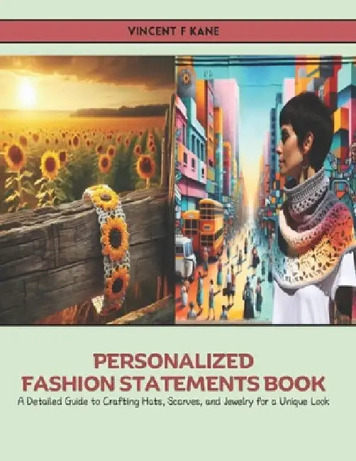 Personalized Fashion Statements Book: A Detailed Guide to Crafting Hats, Scarves, and Jewelry for a Unique Look by Vincent F. Kane