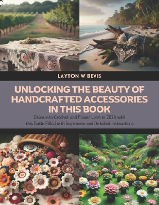 Unlocking the Beauty of Handcrafted Accessories in this Book: Delve into Crochet and Flower Loom in 2024 with this Guide Filled with Inspiration and D by Layton W. Bevis