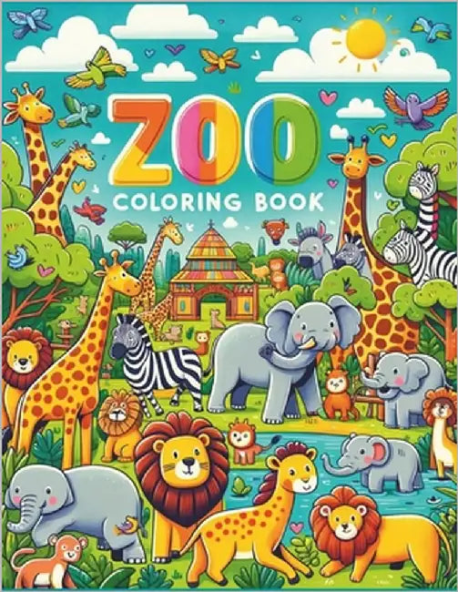 Zoo Coloring Book by Hartman, Michelle