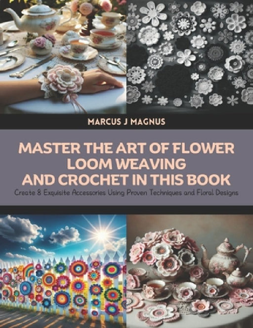 Master the Art of Flower Loom Weaving and Crochet in this Book: Create 8 Exquisite Accessories Using Proven Techniques and Floral Designs by Marcus J. Magnus