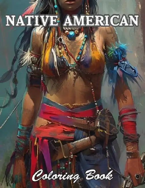 Native American Coloring Book: A Stress Relief Experience for All Ages by Nani Larry
