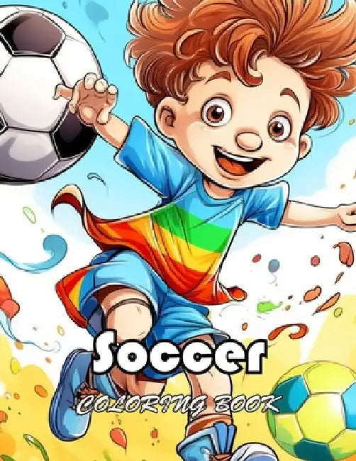 Soccer Coloring Book: 100+ Unique and Exciting Designs by Merlin Fahey