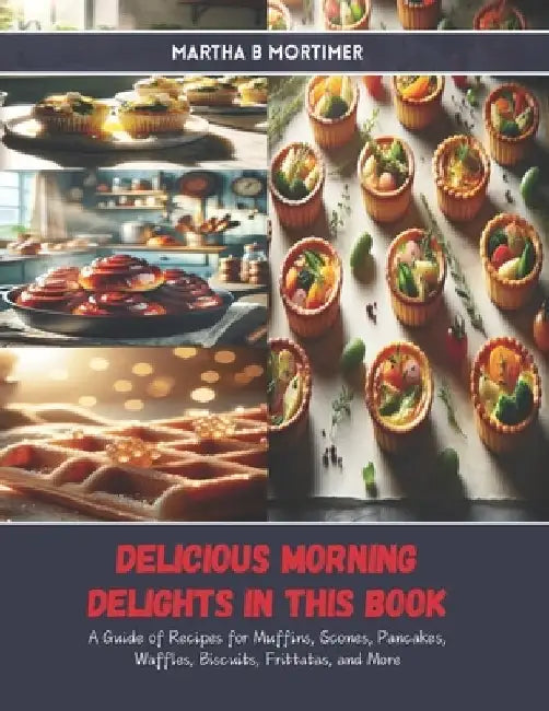 Delicious Morning Delights in this Book: A Guide of Recipes for Muffins, Scones, Pancakes, Waffles, Biscuits, Frittatas, and More by Martha B. Mortimer