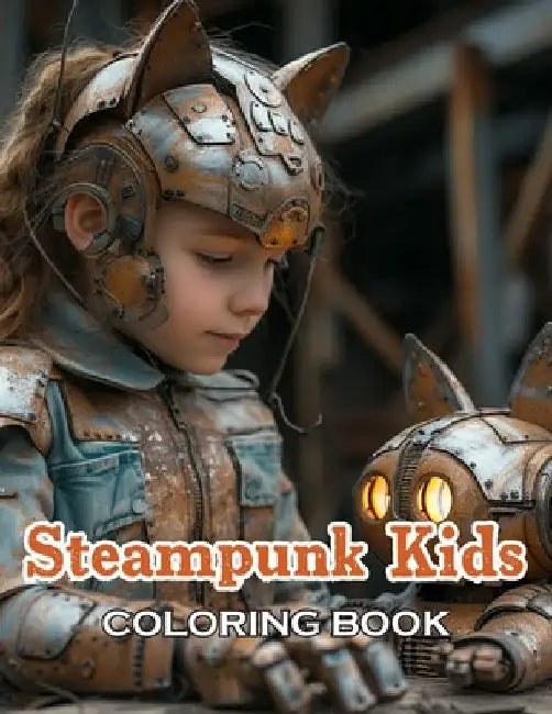 Steampunk Kids Coloring Book: 100+ Beautiful Designs for All Ages by Chadrick Hara