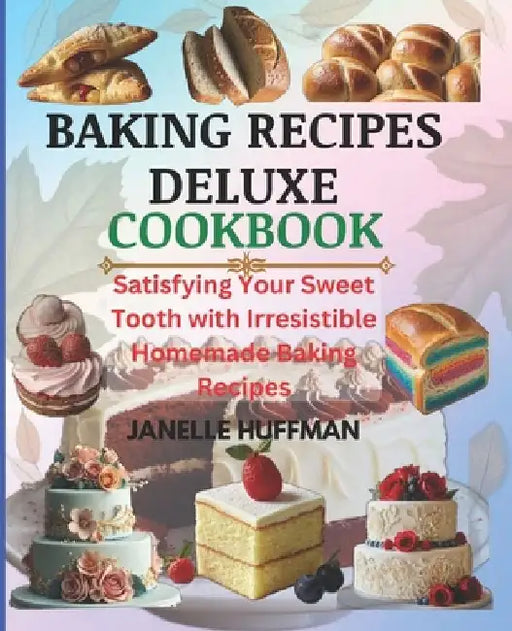 Baking Recipes Deluxe Cookbook: Satisfying Your Sweet Tooth With Irresistible Homemade Baking Recipes by Janelle Huffman