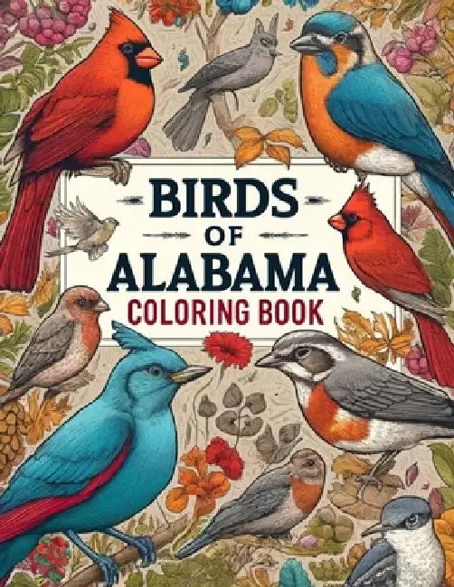 Birds of Alabama Coloring Book by Jon Martin