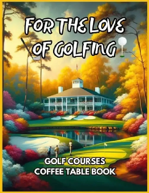 For the Love of Golfing - Golf Courses Coffee Table Book by David Fletcher