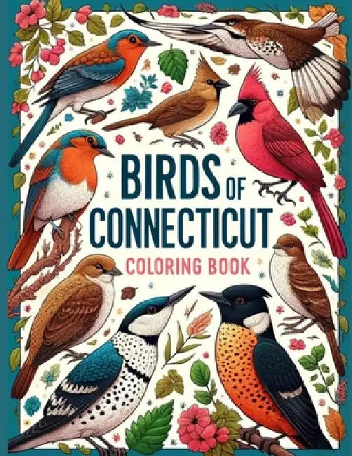 Birds of Connecticut Coloring Book by Jon Martin