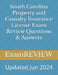 South Carolina Property and Casualty Insurance License Exam Review Questions & Answers by Mike Yu