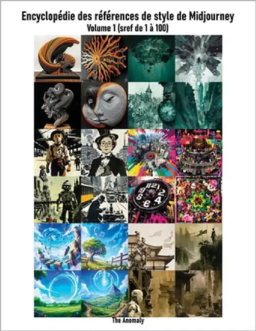 Encyclopédie des références de style de Midjourney: Volume 1 (sref de 1 à 100) by DiStefano, Fabrice