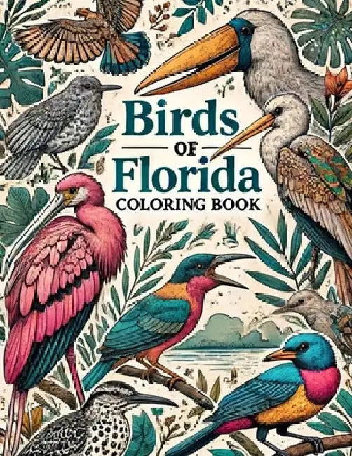 Birds of Florida Coloring Book by Jon Martin