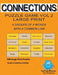 Connections Puzzle Game Vol 2 Large Print: Engage in the Challenge: 4 Groups of 4 Words with a Common Link - Includes Puzzles and Solutions by The 