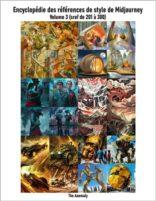 Encyclopédie des références de style de Midjourney: Volume 3 (sref de 201 à 300) by DiStefano, Fabrice