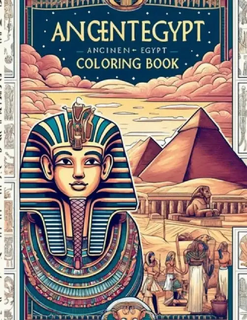 Ancient Egypt Coloring Book by Michelle Hartman