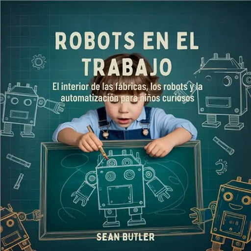 Robots En El Trabajo: El Interior De Las Fábricas, Los Robots Y La Automatización Para Niños Curiosos by Butler, Sean