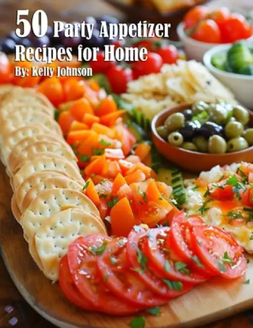 50 Party Appetizer Recipes for Home by Kelly Johnson