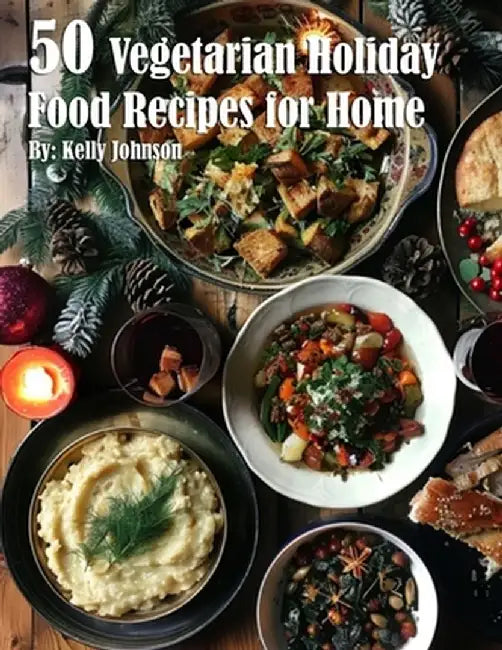 50 Vegan Holiday Recipes for Home by Kelly Johnson