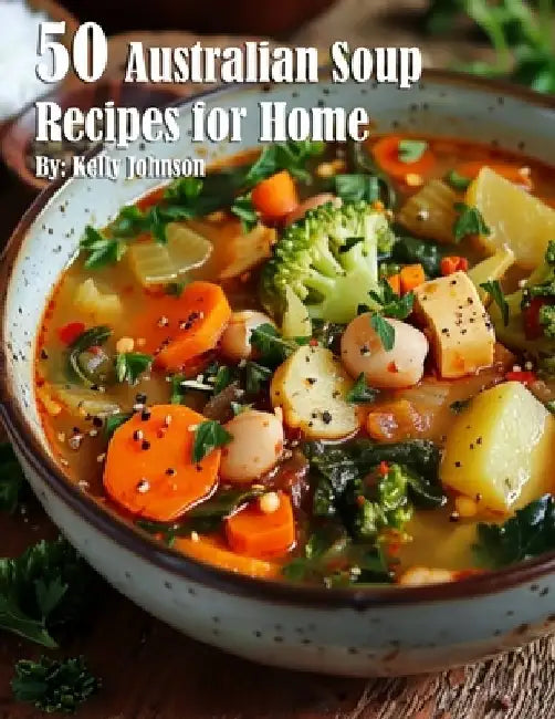 50 Australian Soup Recipes for Home by Kelly Johnson
