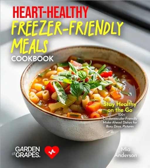 Heart-Healthy Freezer-Friendly Meals Cookbook: Stay Healthy on the Go - 100+ Cardiovascular-Friendly Make-Ahead Dishes for Busy Days, Pictures Include by Mia Anderson