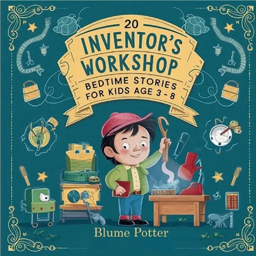 20 Inventor's Workshop Bedtime Stories For Kids Age 3 - 8 by Blume Potter