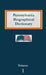 Pennsylvania Biographical Dictionary - Volume 1 by Nancy Capace