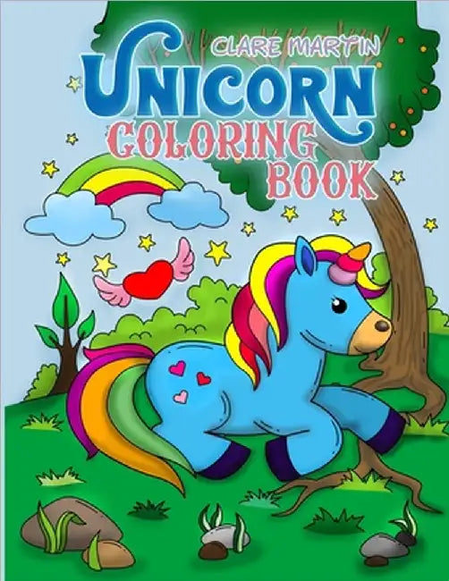 Unicorn Coloring Book for Kids by Clare Martin