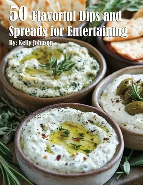 50 Flavorful Dips and Spreads for Entertaining by Kelly Johnson