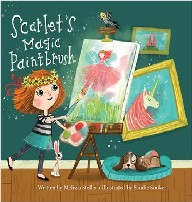 Scarlet's Magic Paintbrush by Melissa Stoller