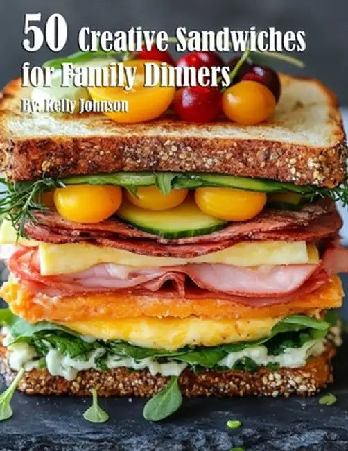 50 Creative Sandwiches for Family Dinners by Kelly Johnson