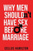 Why Men Shouldn't Have Sex Before Marriage by Cellus Hamilton