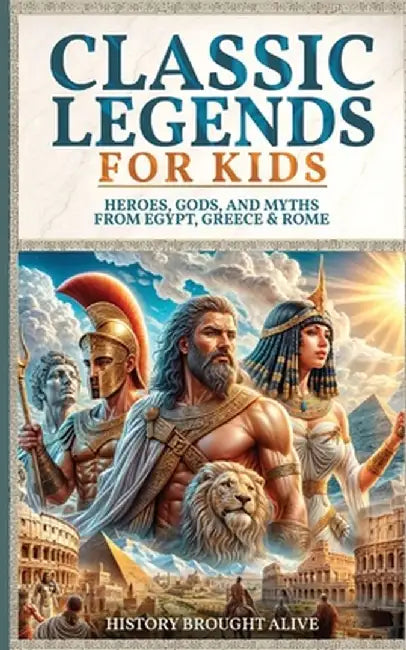 Classic Legends For Kids: Heroes, Gods, And Myths From Rome, Egypt & Greece: 3 books in 1 by History Brought Alive