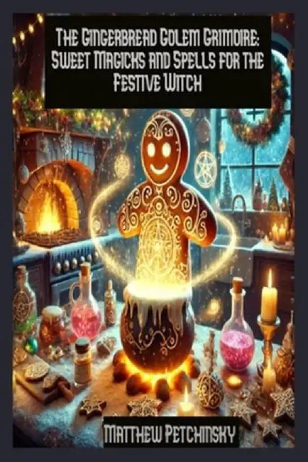 The Gingerbread Golem Grimoire: Sweet Magicks and Spells for the Festive Witch by Matthew Petchinsky