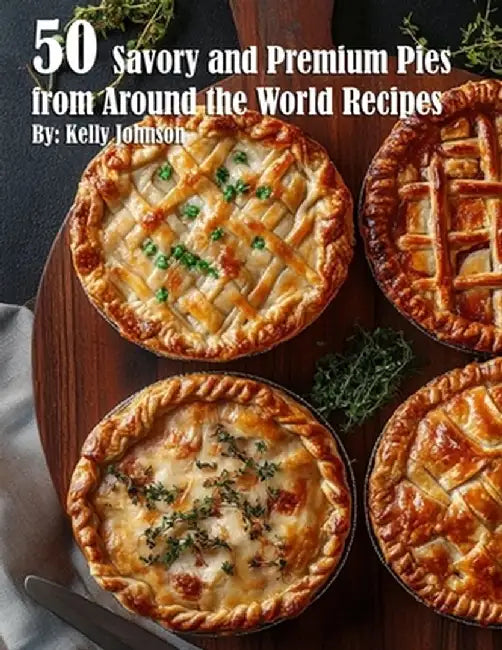50 Savory Premium Pies from Around the World Recipes by Kelly Johnson