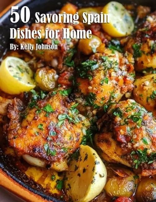 50 Savoring Spain Dishes for Home by Kelly Johnson