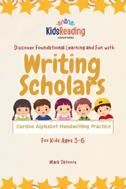 Writing Scholars: Cursive Alphabet Handwriting Practice by Satorre