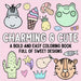 Charming & Cute: A Bold and Easy Coloring Book Full of Sweet Designs by Hue Coloring
