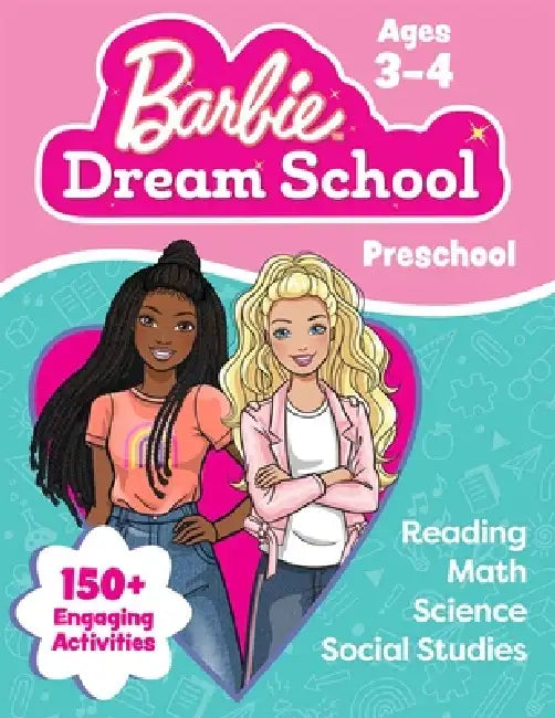 Barbie Dream School Preschool Workbook by Teacher Created Materials
