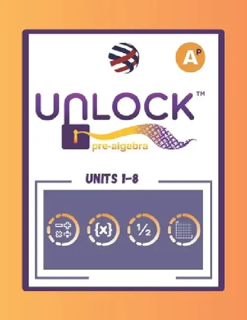 Pre-Algebra: Units 1-8 by Alecia Blackwood