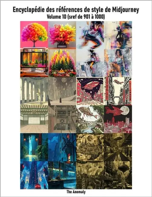 Encyclopédie des références de style de Midjourney: Volume 10 (sref de 901 à 1000) by DiStefano, Fabrice