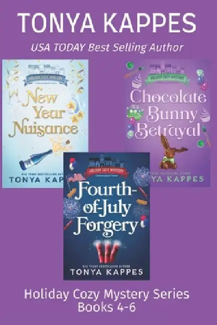 Holiday Cozy Mystery Series Collection Books 4-6 by Tonya Kappes