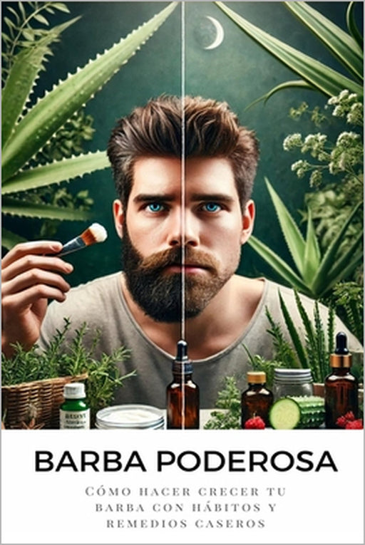 Barba Poderosa: Cómo hacer crecer tu barba con hábitos y remedios caseros by Miguel Rocht
